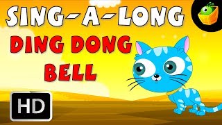 Karaoke Ding Dong Bell  Songs With Lyrics  CartoonAnimated Rhymes For Kids [upl. by Enillebyam133]