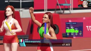 Giochi Olimpici di Tokyo 2020  Staffetta 4x100 Metri  Gioco di squadra [upl. by Eelrahc]