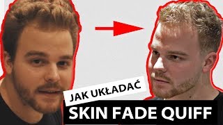 Jak układać włosy  MODERN QUIFF SKIN FADE  oczekiwania vs rzeczywistość [upl. by Ancier]