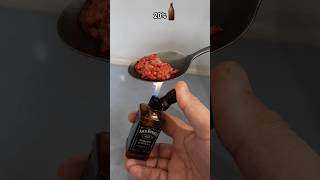 🔥Lighter vs Ground Meat🥩  Dangerous Experiment  Strange Reaction 😱 [upl. by Dobrinsky]