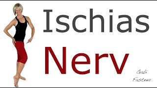 🍢15 min Ischias Nerv  Schmerzen lindern und verhindern  ohne Geräte auf der Matte [upl. by Meehahs]