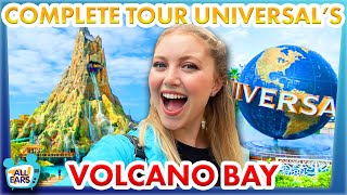 A COMPLETE Tour of Universals Volcano Bay  Full Walkthrough [upl. by Benedicto]