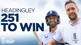 Another Headingley THRILLER  England Require 251 To Win  The Ashes 2023 [upl. by Ennylhsa]