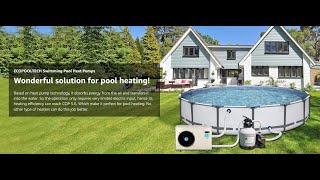 ECOPOOLTECH Up to 6500 gallons Swimming Pool Heat Pumps [upl. by Dacia]