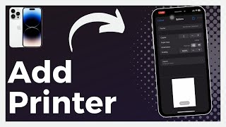 How To Add Printer To iPhone Update [upl. by Ymirej953]