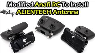 ANAFI RC signal expansion to install ALIENTECH antenna amp Signal booster [upl. by Attah]