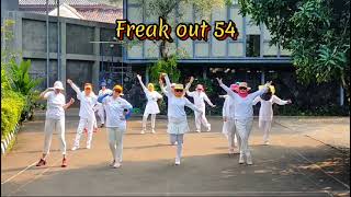 Freak Out 54 Linedance  chor  Rebecca Lee MY Demo by JPLD  Coached by Retno Wulan Sari [upl. by Palmira]