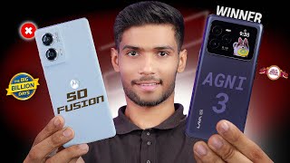 Lava Agni 3 vs Moto Edge 50 Fusion 5G Reality Check [upl. by Heiskell987]