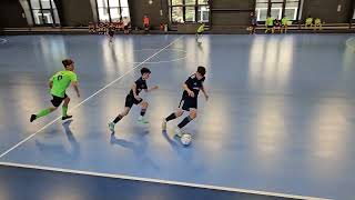 TFSE  CsőMontage 1félidő Futsal U15 [upl. by Sanalda796]