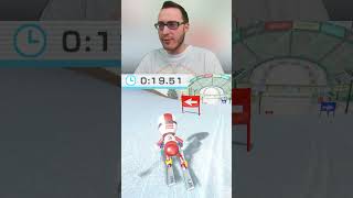 Wii Fit SkiSlalom CHALLENGE Ein PERFEKTES SPIEL schaffen Shorts WiiFit Wii [upl. by Jenness694]