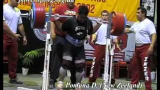 Pomana SQ 3825kg110 Powerlifting IPF World Championship 2002 [upl. by Sammons]