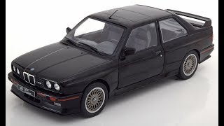 Modelissimo Solido BMW M3 E30 black 1990 118 [upl. by Carny958]