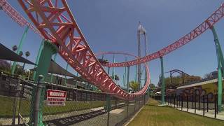 Xcelerator Knotts Berry Farm  quotNot Scaryquot [upl. by Eenad355]