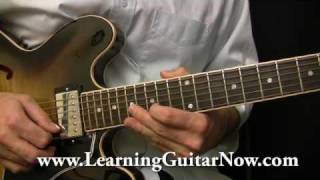 Eric Clapton Blues Guitar Lesson Pt 3 [upl. by Morice641]