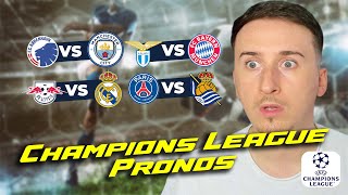 Pronostic Foot LIGUE DES CHAMPIONS  Mes 4 PRONOSTICS  Ligue des Champions [upl. by Notsehc]