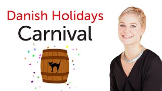 Danish Holidays  Carnival  Fastelavn [upl. by Elleivap]