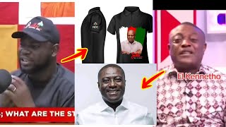 The most needed commodity in Ghana now is NDC TshirtNDC comm member Maurice Ampaw sues Cap smart [upl. by Eenehs]