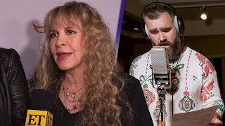 🎄 Stevie Nicks Calls Jason Kelce’s Christmas Collab His ‘Landslide’ Moment 🌟🎶 Exclusive [upl. by Tennek887]