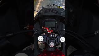 YAMAHA R15 V4 BIKE KI GEAR NO 1 KI TOP SPEED CHEACK😱👀🏍️ [upl. by Eigroeg]