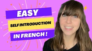 French Made Easy  Introduce Yourself with Confidence [upl. by Cuthburt]