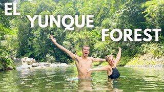 EL YUNQUE RAINFOREST with PUERTO RICAN LOCALS [upl. by Todd582]