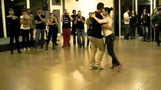 Kizomba Barcelona Workshop  Elsa y Sergi  Stony quotDança Kizombaquot [upl. by Adyht]