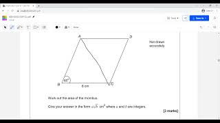 AQA GCSE FURTHER MATHS  PAPER 1 2020 REAL TIME SOLUTIONS [upl. by Nereids539]