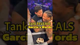 Gervonta Tank Davis REVEALS Ryan Garcia’s WORDS 😱😂 gervontadavis ryangarcia boxing [upl. by Power738]