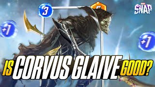 AN HONEST REVIEW of CORVUS GLAIVE Marvel Snap First Impressions [upl. by Gregson]