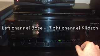 Bose VCS10 vs Klipsch RC52 II [upl. by Valente]