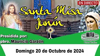 MISA HOY Domingo 20 de octubre Santuario Nuestra Señora Del Rosario de Junín [upl. by Ainoz]