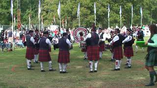 Stone Mountain 2017 Gr5 Band 5 John Mohr MacKintosh Pipes amp Drums [upl. by Darsey]