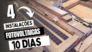 4 Sistemas Fotovoltaicos em 10 dias  LEAPTON  SOLPLANET  TECTU Solar  SouEnergy ⚡️ [upl. by Niamart]