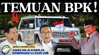 TERBONGKAR BPK Ungkap Terjadi Masalah Keuangan PT Pindad Masa Prabowo jadi Menhan Ini Temuan BPK [upl. by Tager]