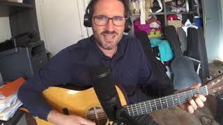 Combien de Temps Stephan Eicher Cover Acoustic [upl. by Kaylil]