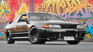 THE BLACK PEARL  Nissan Skyline GTR R32  Car Feature [upl. by Brittain]