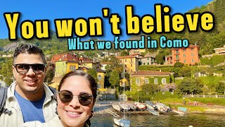 Lake Como travel video🇮🇹 What did we Find [upl. by Irahs]