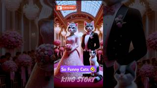 Cat Wedding 😝 shorts ytshots shortsfeed shortsviral viralvideo trendingshorts trending [upl. by Riesman]