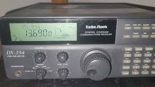 Radio Shack DX394 Shortwave102424 Radio New Zealand International [upl. by Nance318]