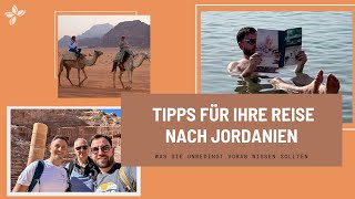 JordanienReisevorbereitung Thomas InsiderTipps für Ihr unvergessliches Erlebnis im Nahen Osten [upl. by Bruis]