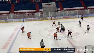 Kanata Blazers  Seaway Valley Rapids 20241012 [upl. by Yxel302]