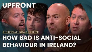 Audience discussion How bad is antisocial behaviour in Ireland [upl. by Rodie681]