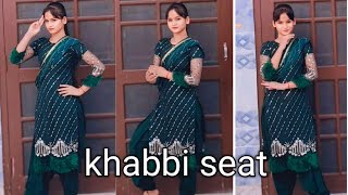 khabbi seat🤗खबी सीट offical videocover by Himanshi Dancer [upl. by Tenaej41]