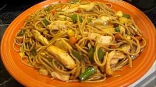 Chicken Lo Mein  How to make Chicken Lo Mein  Easy Chinese Recipe [upl. by Errised]