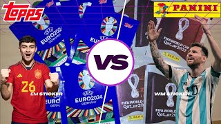 EM 24 VS WM 22 STICKER 😱🔥 XL UNBOXING BATTLE [upl. by Enaira]