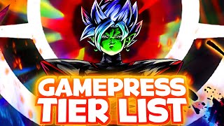 Dragon Ball Legends How Good is the Gamepress Tier List Tier List Review  Anniversary Edition [upl. by Nitsid]