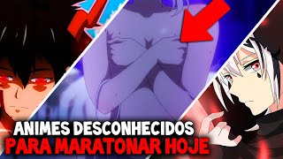 5 Melhores Animes DESCONHECIDOS Para MARATONAR EM 2023 TOP 5 [upl. by Colpin811]