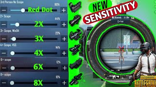 PUBGBGMI SCOPE SETTING 2X 3X 4X 6X 8X IN 2024😱 BGMI Scope Sensitivity Settings 2024✓ Scope Setting [upl. by Rodie]