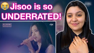 JISOO BLACKPINK  YUKI NO HANA SNOW FLOWER  2018 ARENA TOUR IN KYOCERA DOME OSAKA  Reaction [upl. by Laith611]