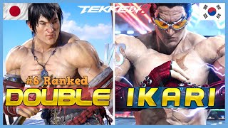 Tekken 8 ▰ DOUBLE 6 Ranked Law Vs IKARI Kazuya ▰ Ranked Matches [upl. by Aneekan]